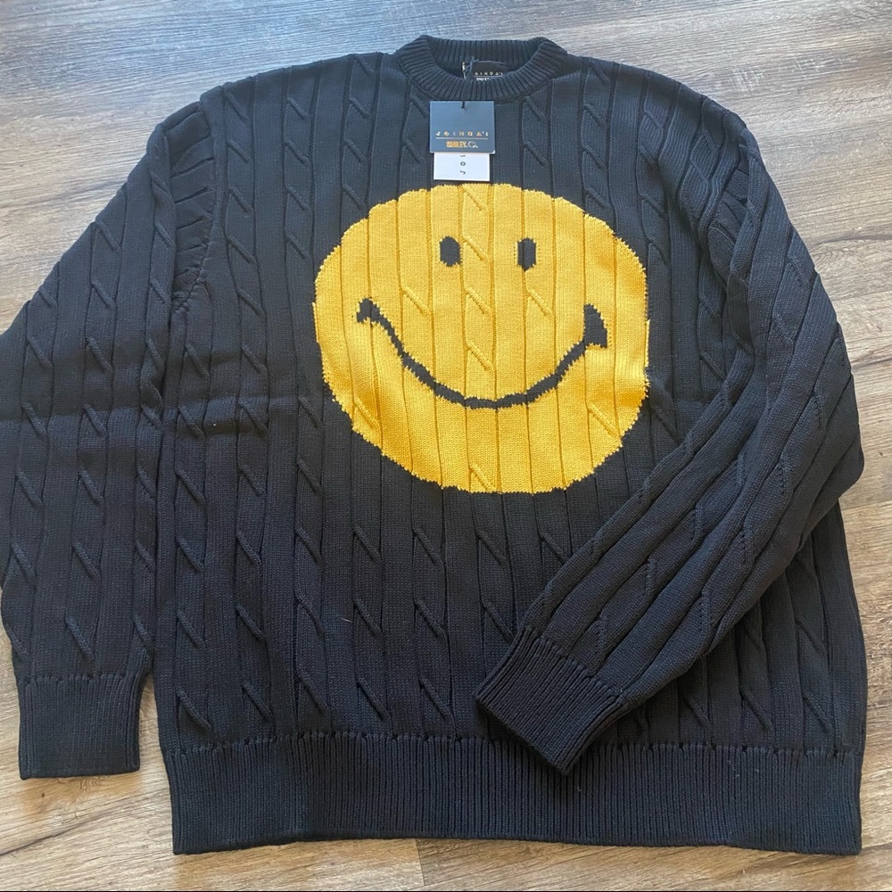 Joshua Sanders smiley sweater NO STORE TAG